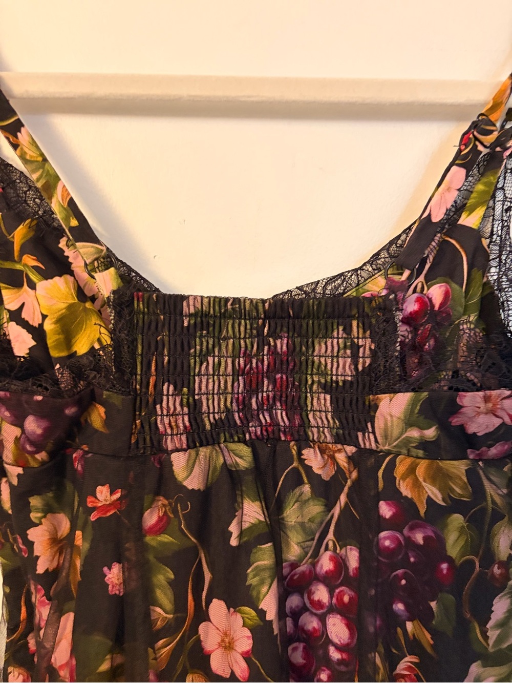 Anthropologie Maeve Floral Fruit Mesh Slip Dress - XXS - Picture 14 of 16